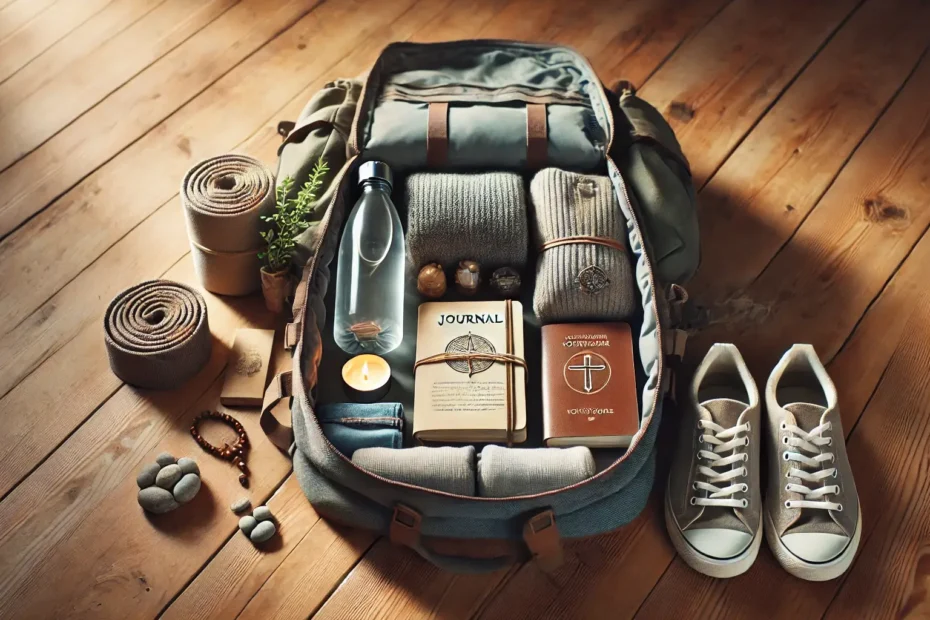 Descubre qué llevar en tu mochila si viajas con fe. Objetos prácticos y espirituales para caminar ligero, con intención, alma y propósito.
