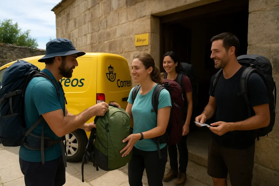 Transporte de mochilas en el Camino de Santiago