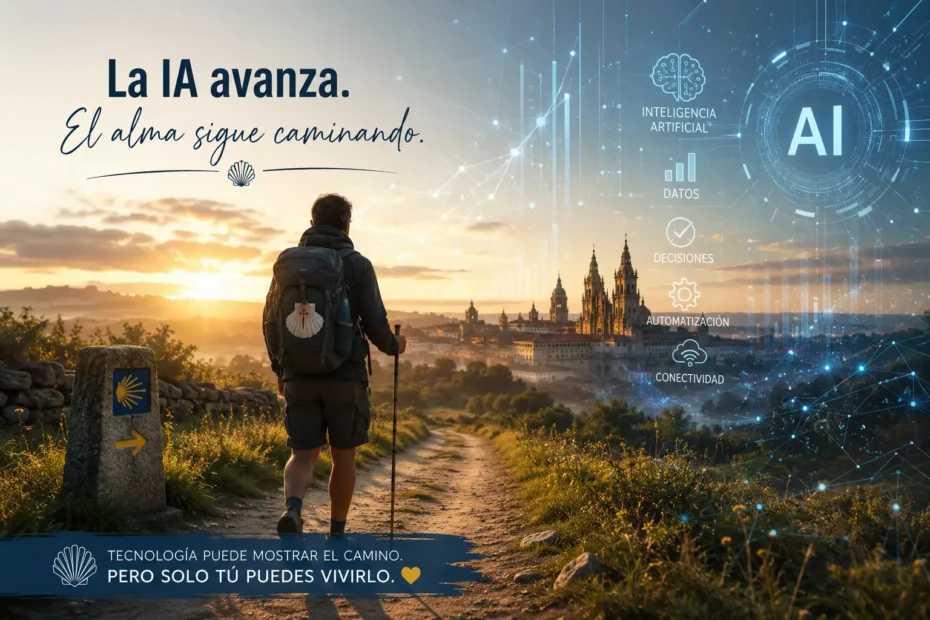 La IA avanza. El alma sigue caminando.